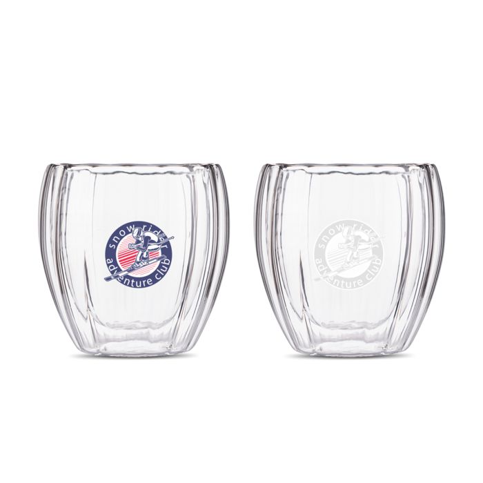Spiral Double Wall Glass