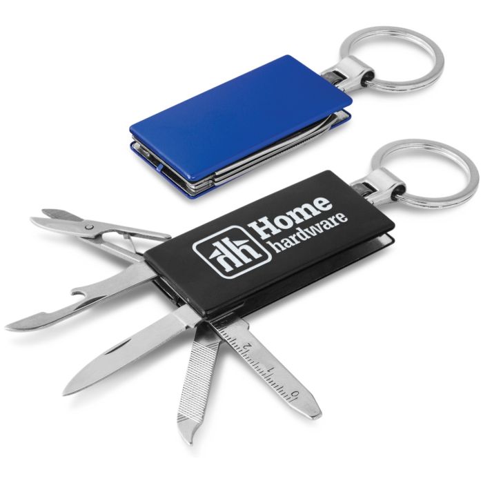 Multi-Function Metal Key Ring