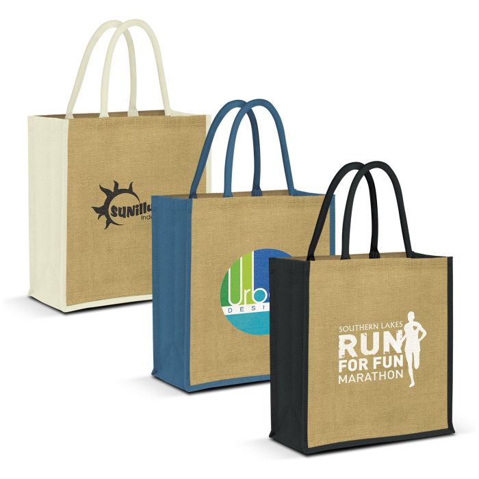 Lanza Jute Tote Bag
