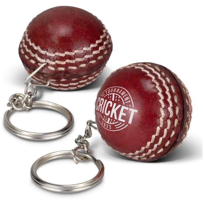 Cricket Ball Key Ring