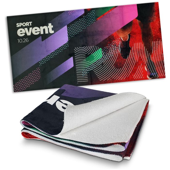 Sports Fit Towel - Full Colour