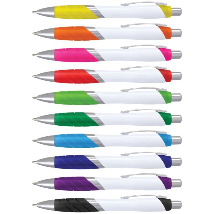 Borg Pen - White Barrel