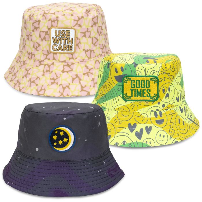 Sonny Custom Bucket Hat with Embroidery Patch