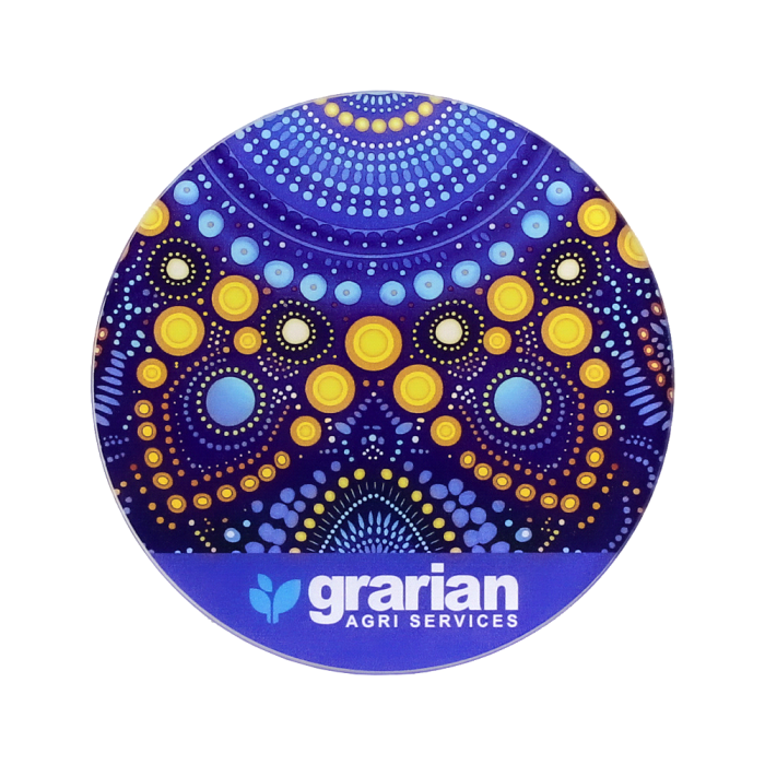 Round Glass Coaster