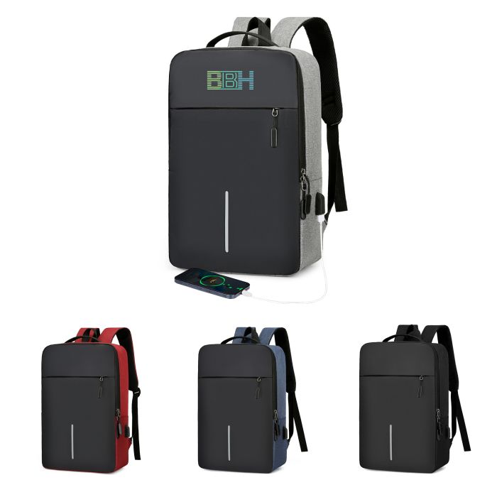 Laptop Backpack with USB Charging