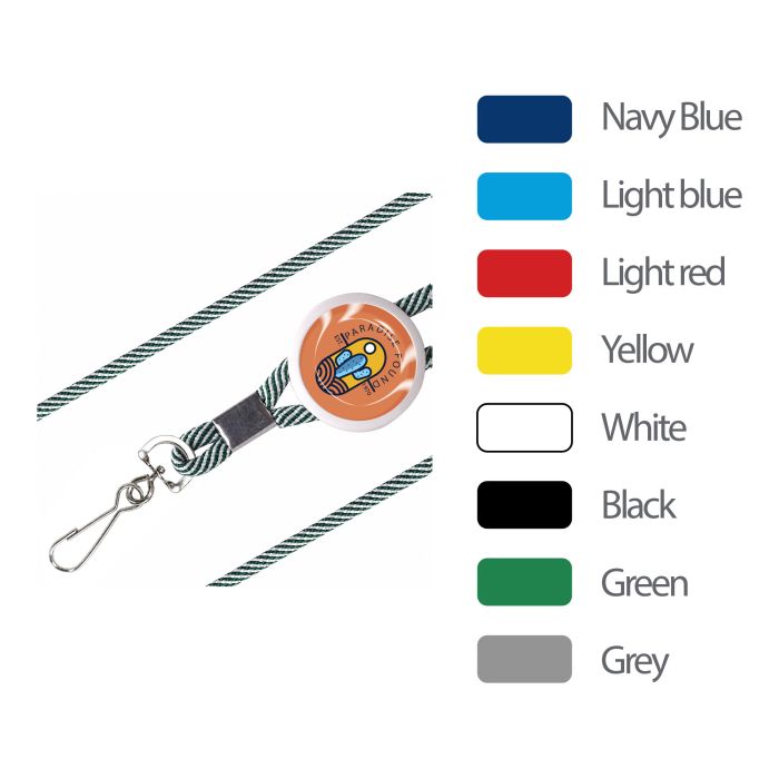 Epoxy Domed Lanyard