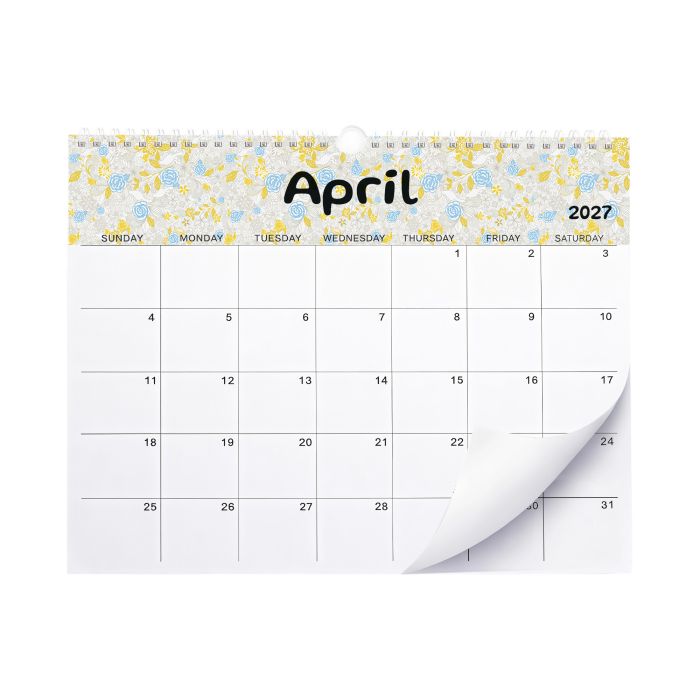 Horizontal Wall Calendar