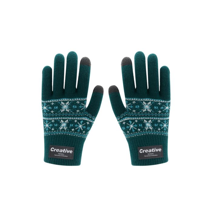 Kids Jacquard Gloves