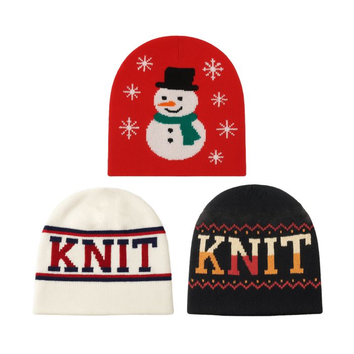 Jacquard Beanie
