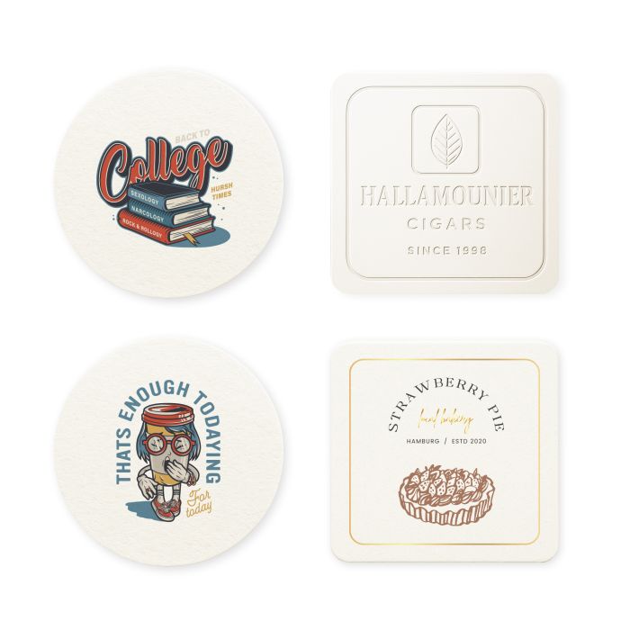 Absorbent Paper Coaster