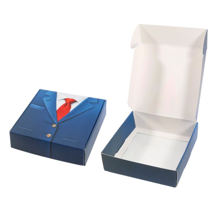 Custom Flip-Top Gift Box with Square Window