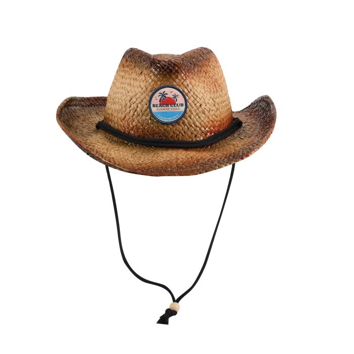Sprayed Cowboy Straw Hats