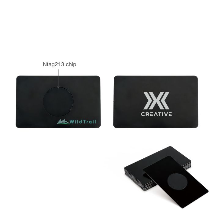 NFC Black Metal Business Card