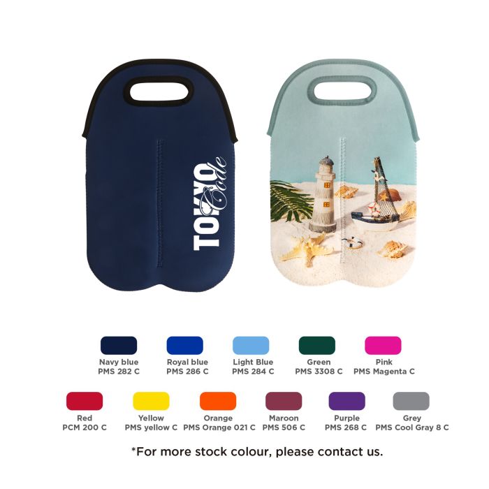Neoprene Double Beer Bottle Carrier