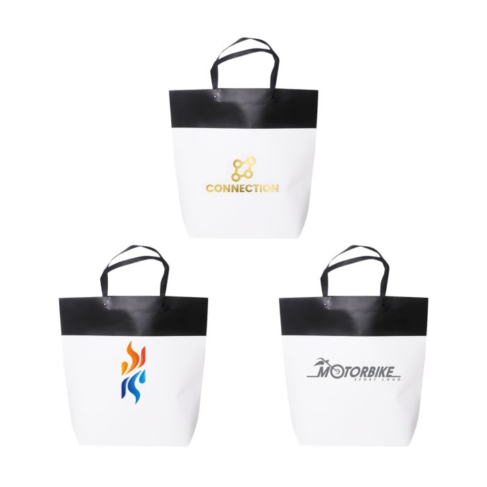 Large Black&White Boutique Paper Bag(380 x 380 x 100mm)