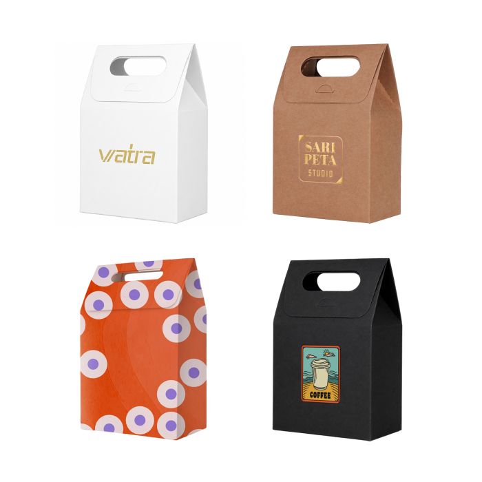 Die cut Handle Bag(160x260x90mm)