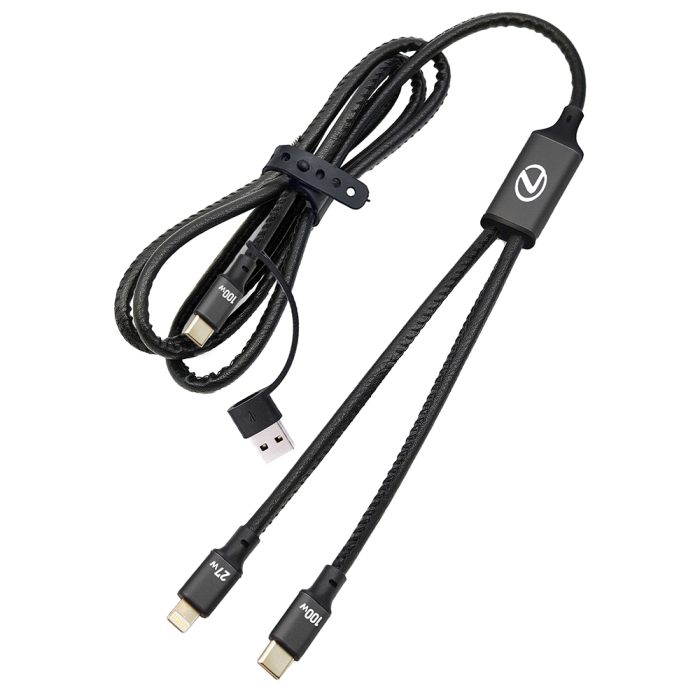 120cm 4 in 1 Fast Charging Data Transfer Cable