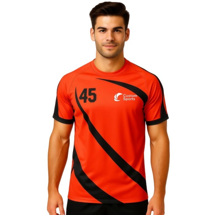 100% Polyester Micro Mesh Sublimated Crew Neck Raglan Sport Tee Shirt