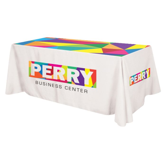 3-Sided Throw Table Cloth * 4ft