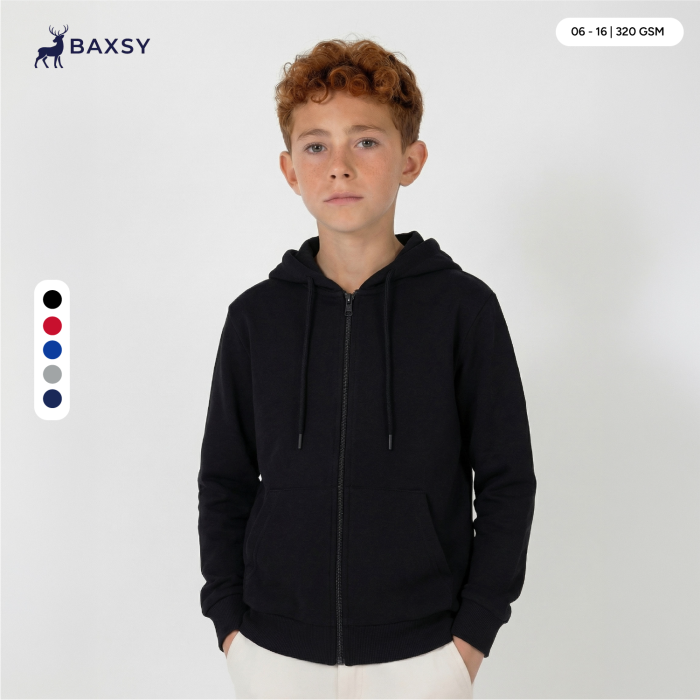 Youth Jarvis Zip Hood