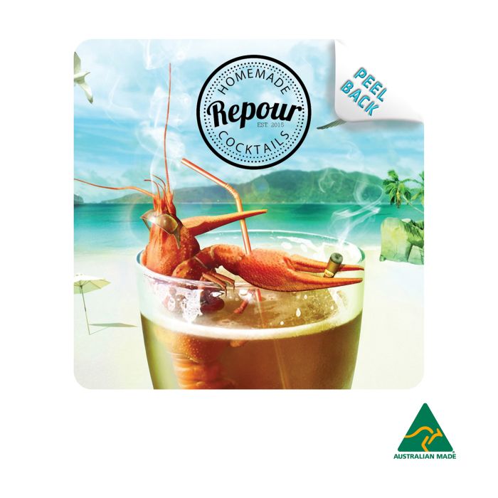 Ezi Gripz Coasters - Square (95mm x 95mm)