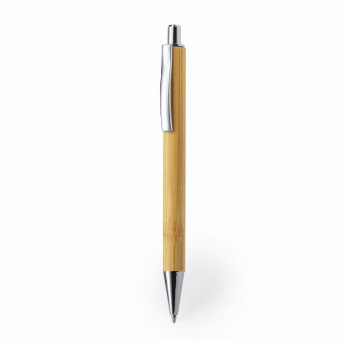SIENNA Bamboo Push-Action Ball Pen