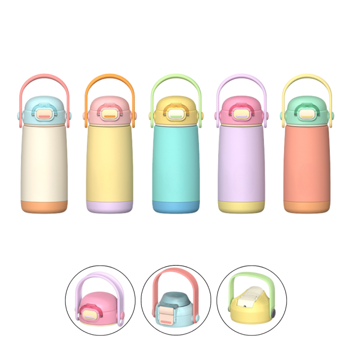 Pulse 350ml Stainless Steel Kids Metal Bottle