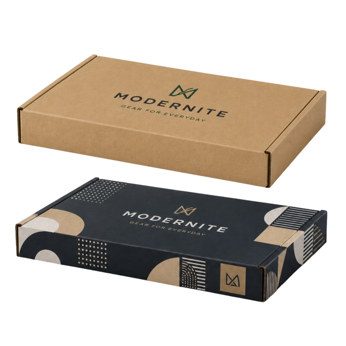 Locking Lid Die-Cut Packaging Box - 23×16.5×2.2 cm