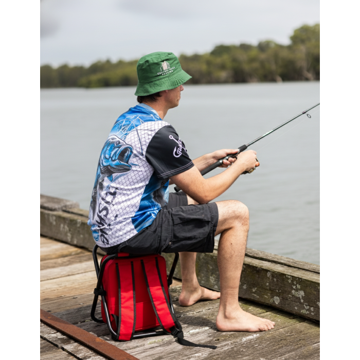 Men's Polyester Sublimated Fishing Tee
