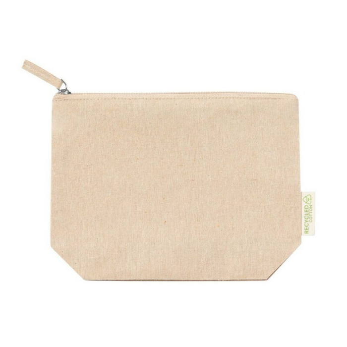 Shine Recycled Cotton Cosmetic Bag