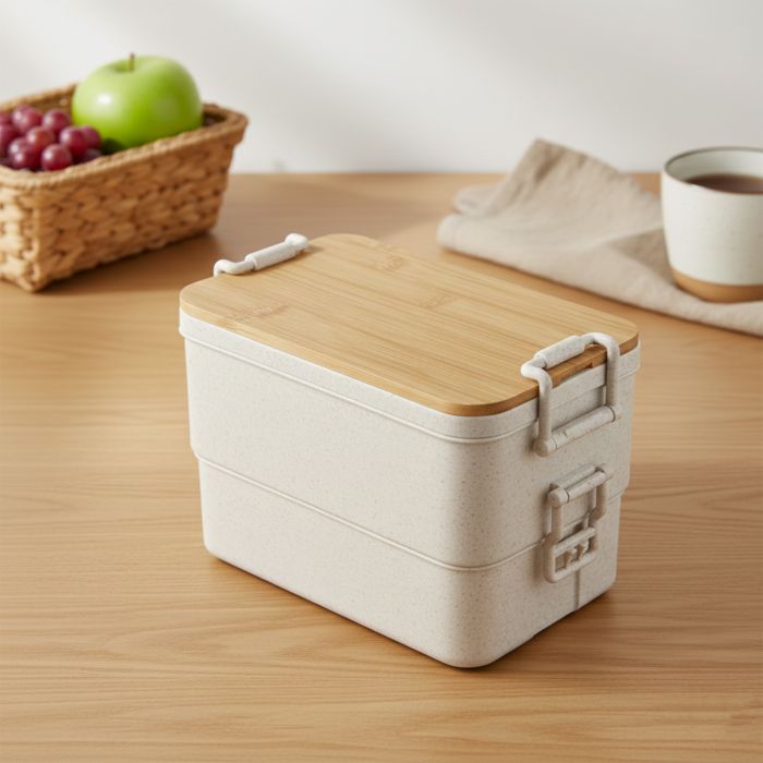 Bamboo Stack & Go Lunch Box
