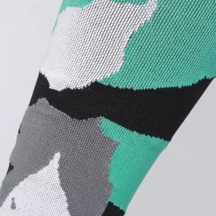 Snazzy Knee High Digital Printed Socks