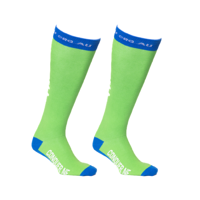 Snazzy Knee High Jacquard Socks