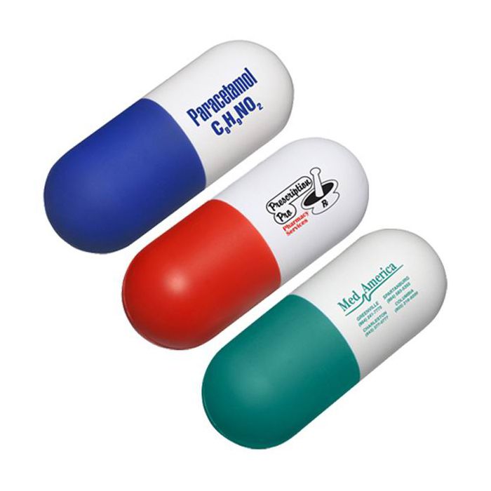 Capsule Shape Stress Reliever - Large