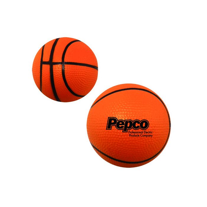 63mm Basketball Shape Stress Reliever