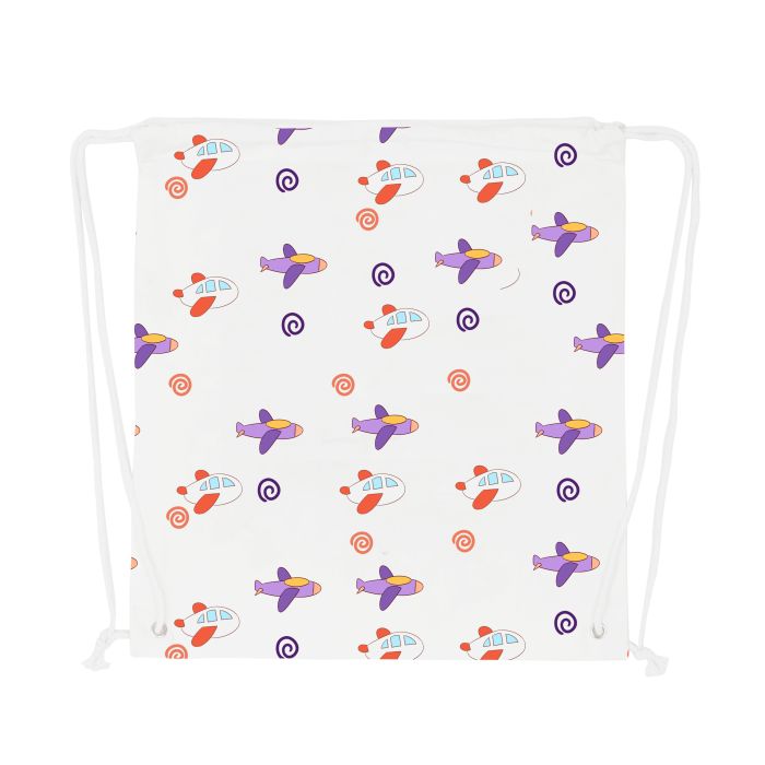 170gsm Digital Print Drawstring Cotton Bag