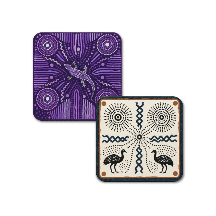 Square Soft Diatomaceous Coaster