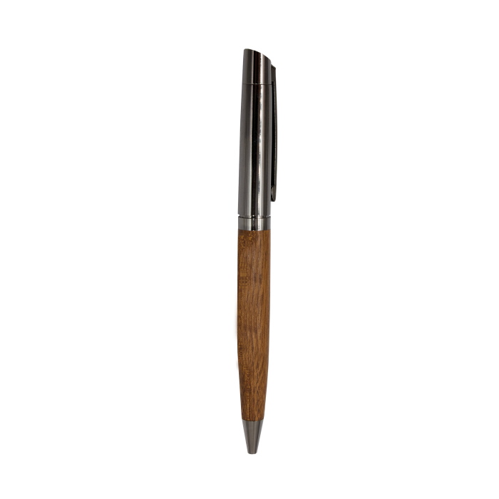 The Heritage Wooden + Metal Ball Pen