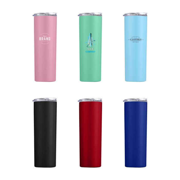 580ML U-shaped Double Wall Stainless Steel Cup with Lid