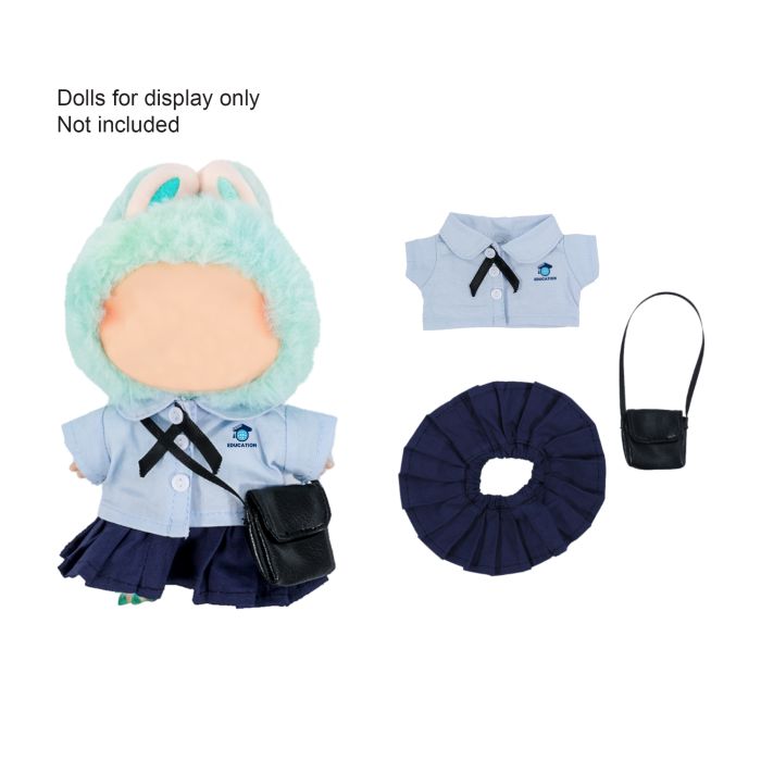 Plush Doll Uniform Set (15–17cm Doll)