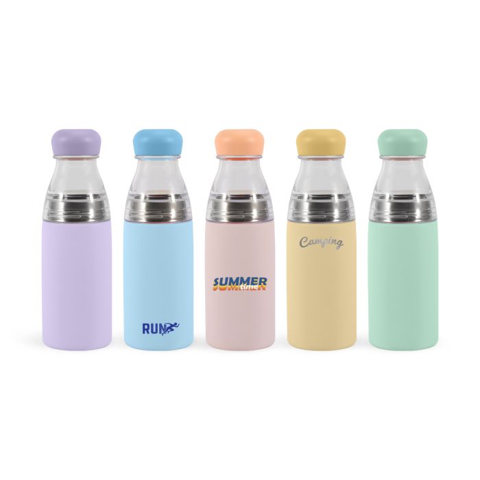 500ML 2 in 1 Stainless Steel Vacuum Bottle