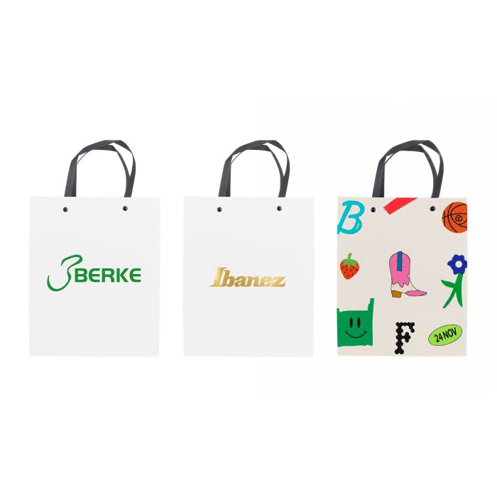 Knitted Handle Bag with Lamination(220x270x100mm)