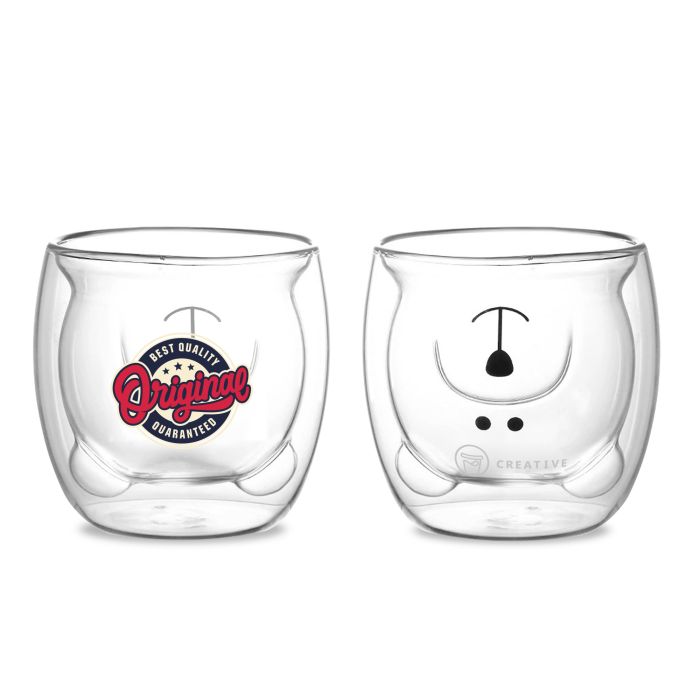 Bear Double Wall Glass