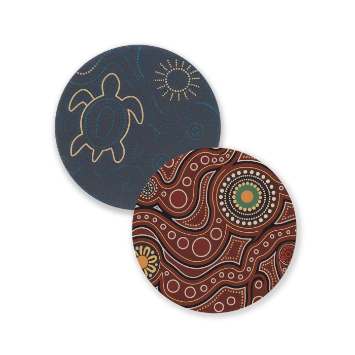 Round Soft Diatomaceous Coaster