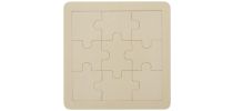 Wooden nine piece puzzle Alvaro