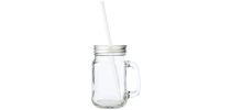 Glass mason jar Sakina