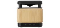 Bamboo and ABS wireless speaker and charger Nova