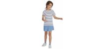 Miles Kids' Round Neck Striped T-shirt
