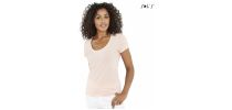 Metropolitan Women's Low-cut Round Neck T-shirt