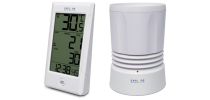 Rain Guage w Indoor/Outdoor Temperature